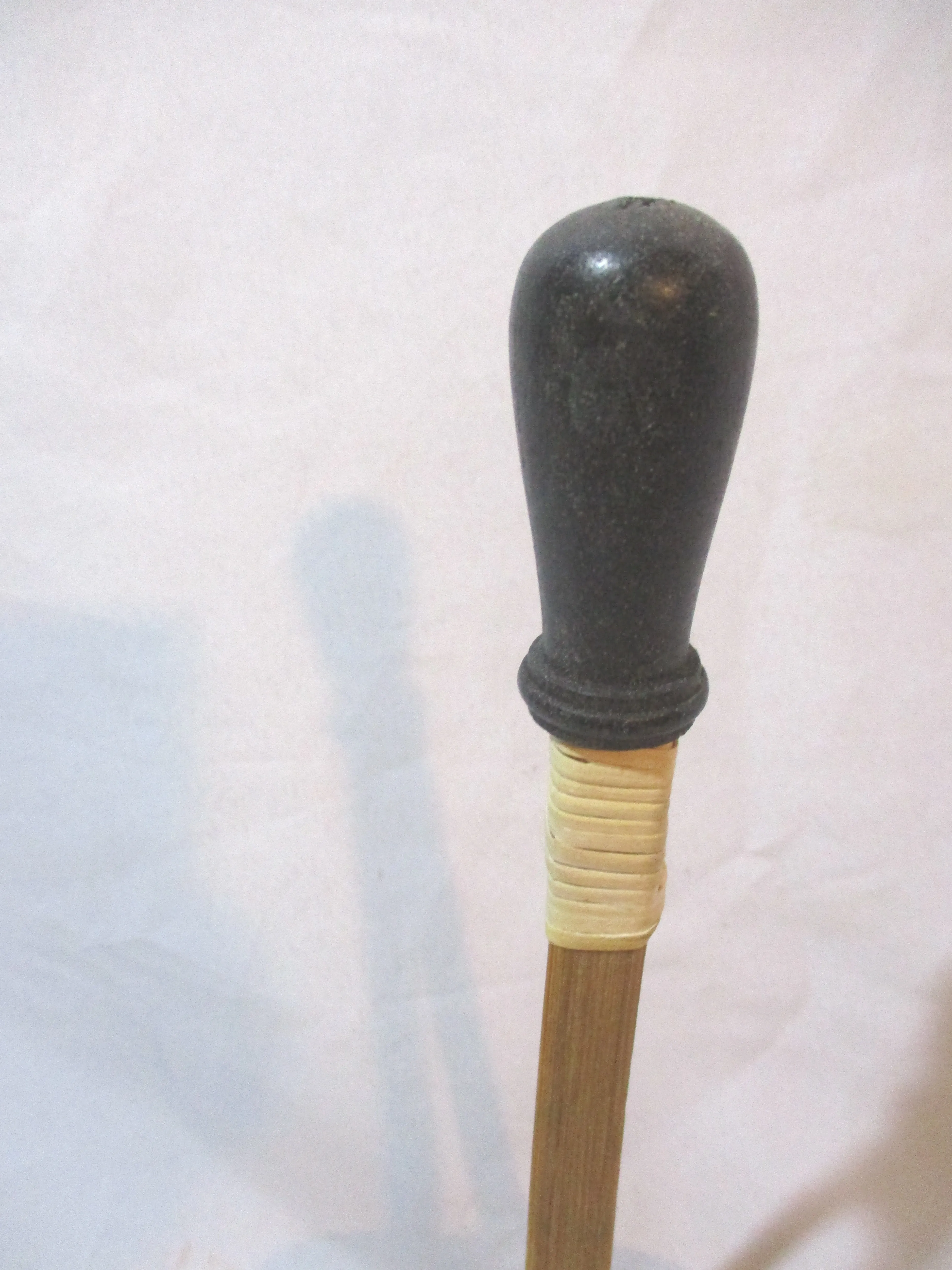 12" Wood MARACAS CLAPPER Percussion Instrument Folk Art Latin Merengue