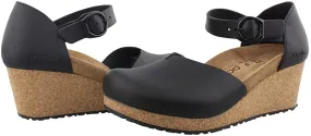 Birkenstock Women's Mary Ring Buckle Wedge Shoe