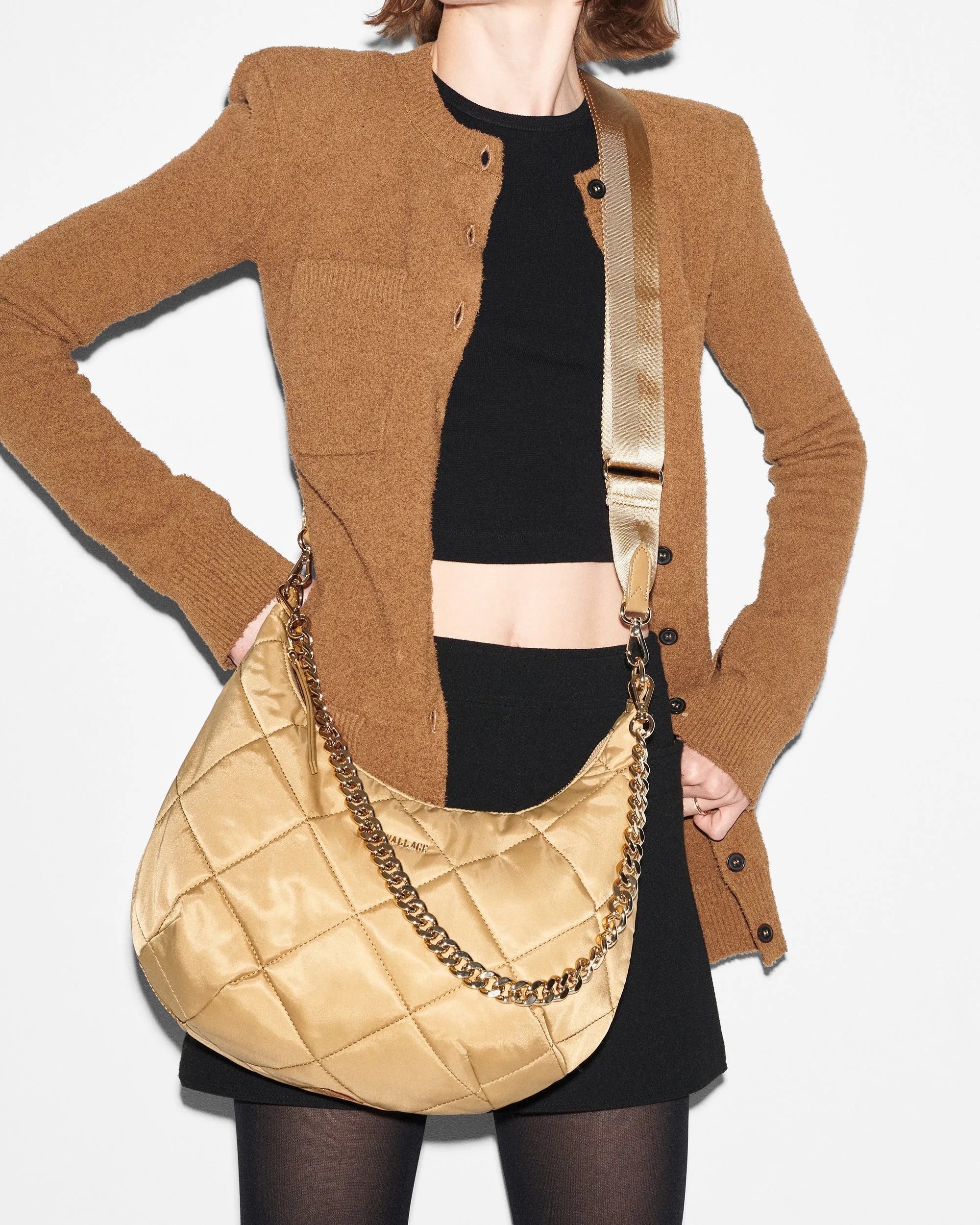 Camel Madison Shoulder Bag II