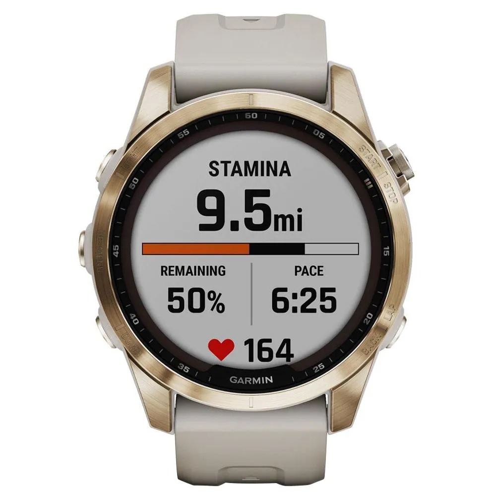 Garmin Fenix 7S Sapphire Solar Edition GPS Watch 2023