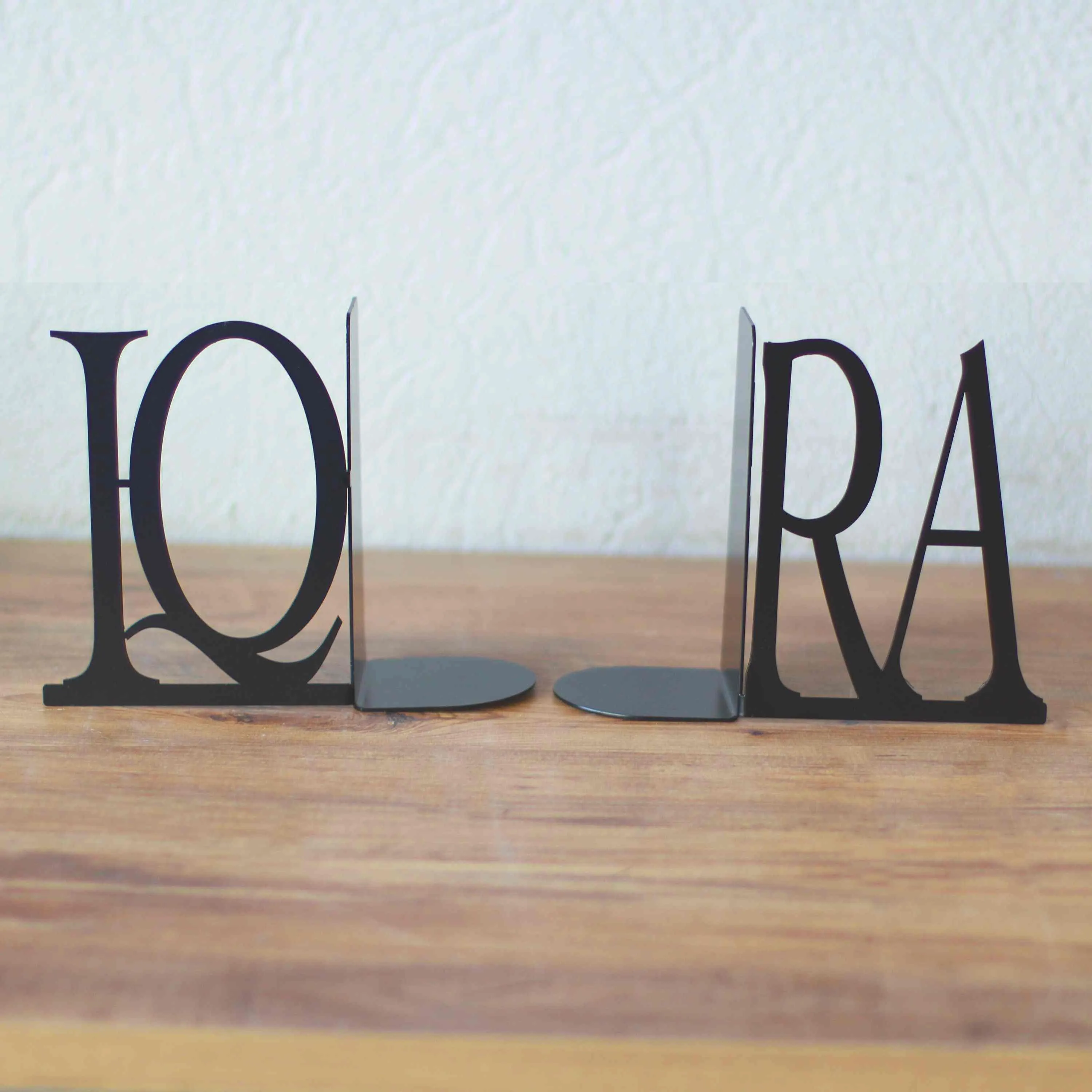 Ikra Bookend Latin Calligraphy Islamic Home Decor