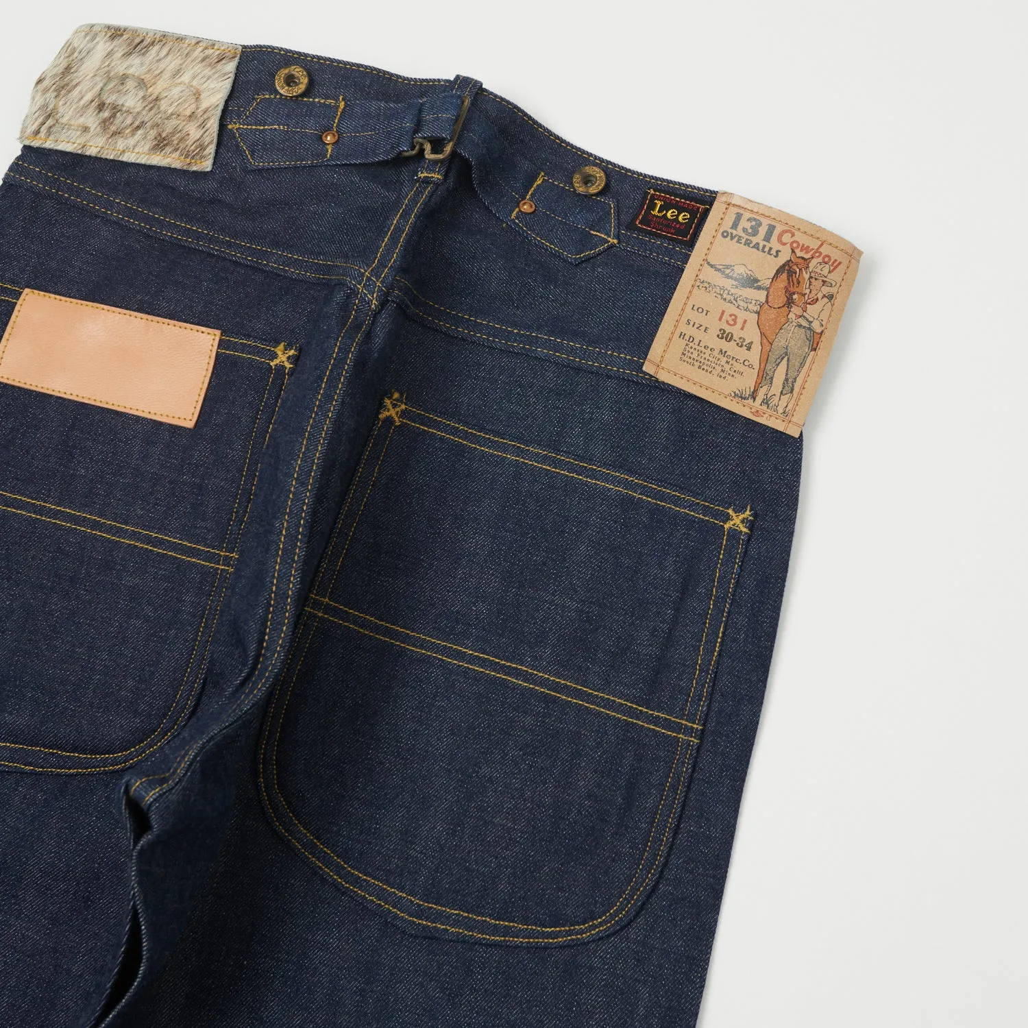 Lee Archives 1934 'Cowboy' 131 Wide Straight Jeans - Raw