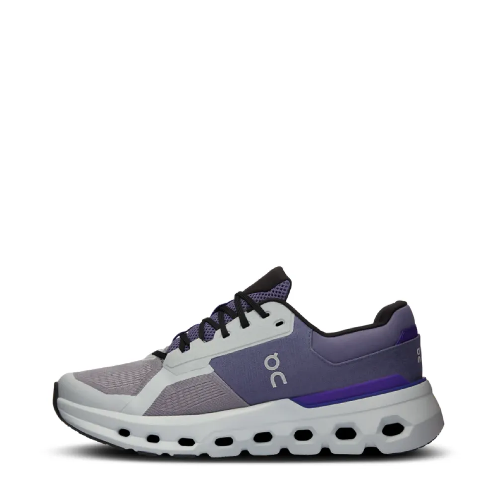 On Men's Cloudrunner 2 Sneaker in Fossil/Indigo