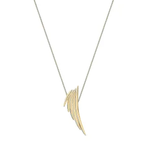 Quill Drop Pendant - Yellow Gold Vermeil